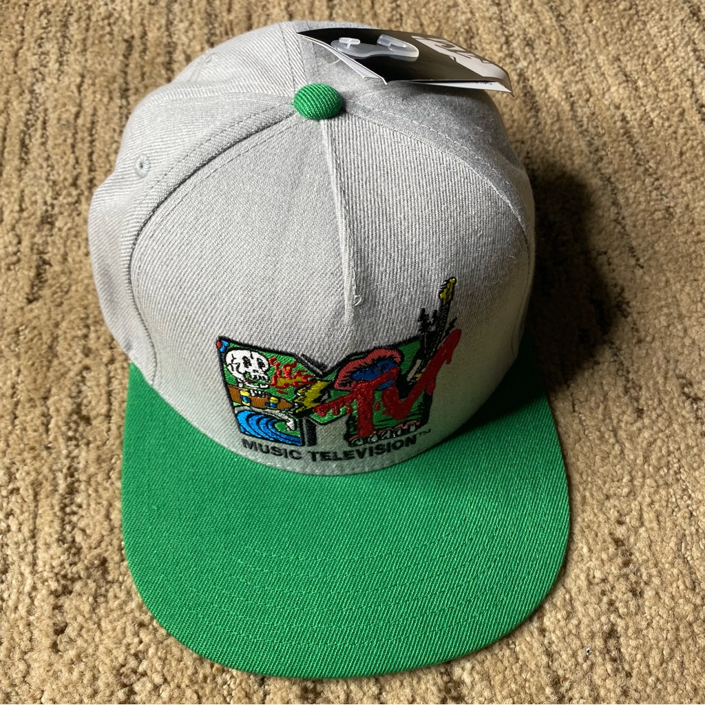 Mtv Music Television Baseball Hat Pop Culture Adjustable Brand New